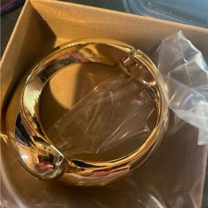 Gold Bangle Bracelet